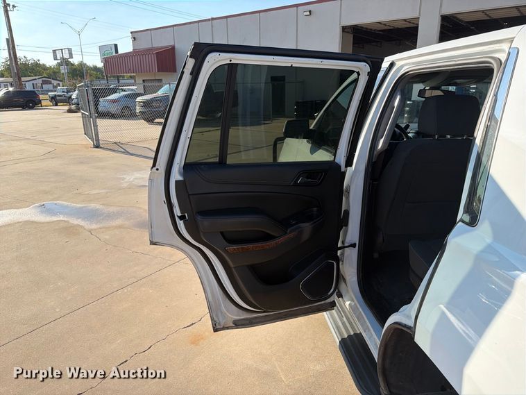 image for item EX4146 2017 Chevrolet Tahoe Police SUV