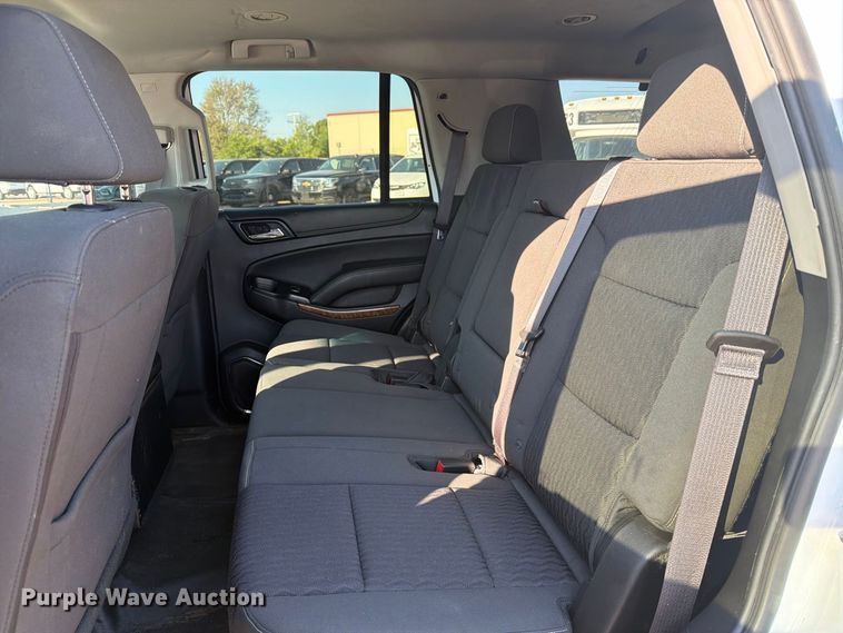 image for item EX4146 2017 Chevrolet Tahoe Police SUV