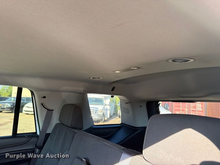 image for item EX4146 2017 Chevrolet Tahoe Police SUV