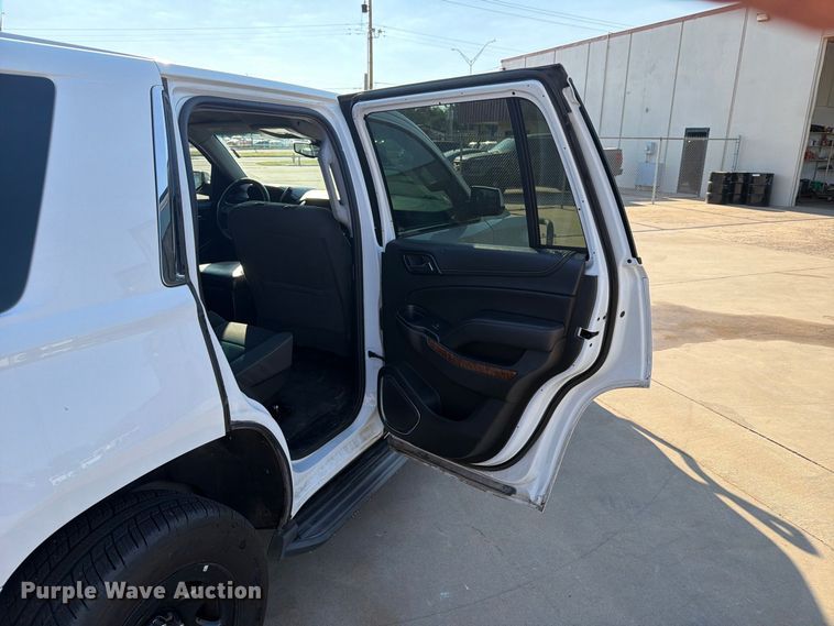 image for item EX4146 2017 Chevrolet Tahoe Police SUV