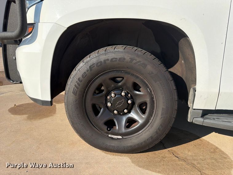 image for item EX4146 2017 Chevrolet Tahoe Police SUV