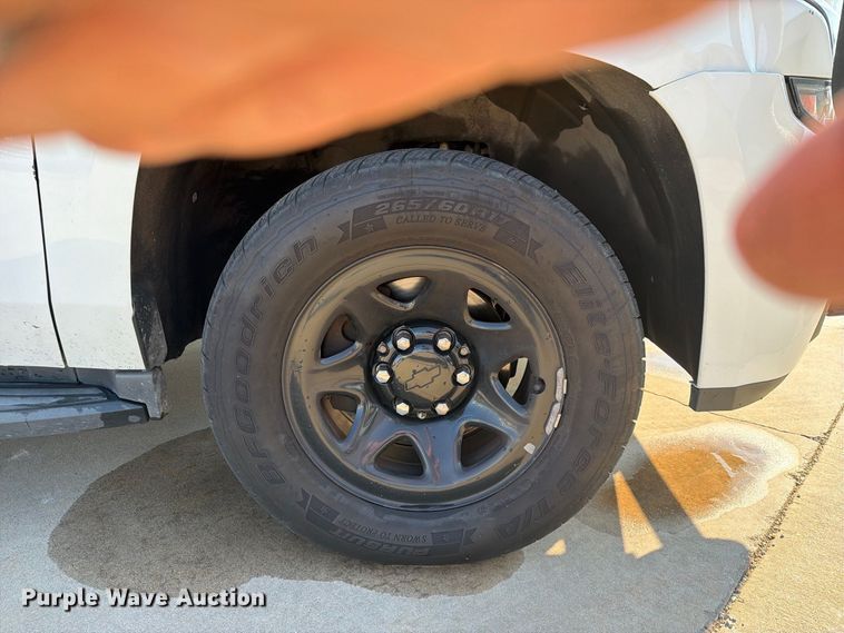 image for item EX4146 2017 Chevrolet Tahoe Police SUV