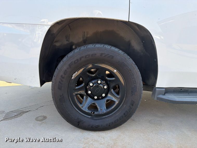 image for item EX4146 2017 Chevrolet Tahoe Police SUV