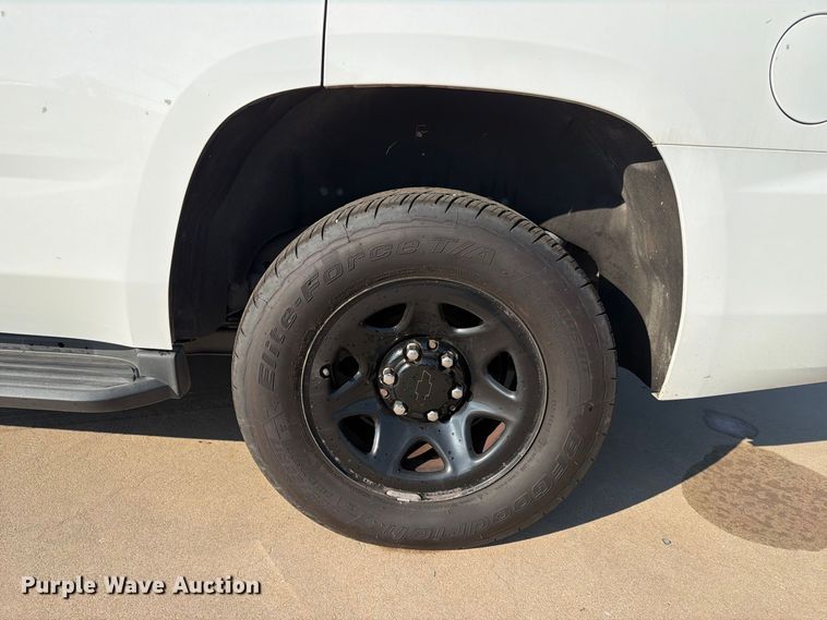 image for item EX4146 2017 Chevrolet Tahoe Police SUV