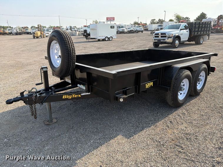 2009 Big Tex 12-PI utility trailer