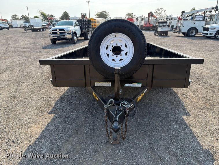 image for item FB5003 2009 Big Tex 12-PI utility trailer