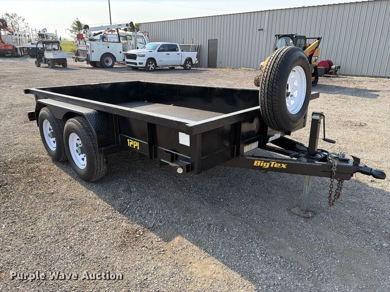 image for item FB5003 2009 Big Tex 12-PI utility trailer