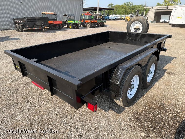 image for item FB5003 2009 Big Tex 12-PI utility trailer