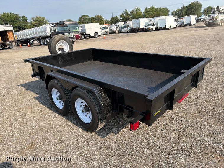 image for item FB5003 2009 Big Tex 12-PI utility trailer