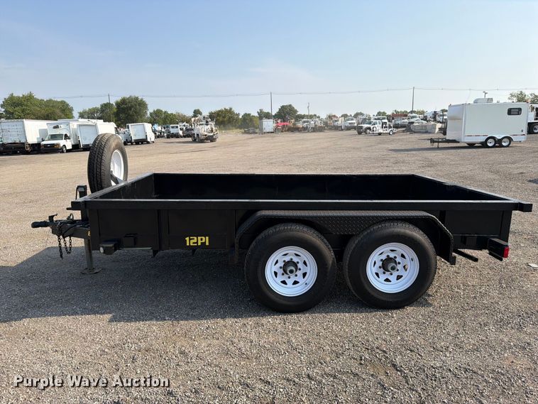 image for item FB5003 2009 Big Tex 12-PI utility trailer
