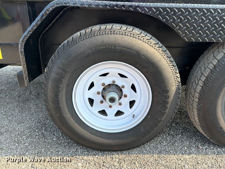 image for item FB5003 2009 Big Tex 12-PI utility trailer