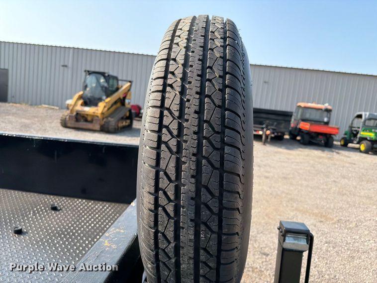 image for item FB5003 2009 Big Tex 12-PI utility trailer