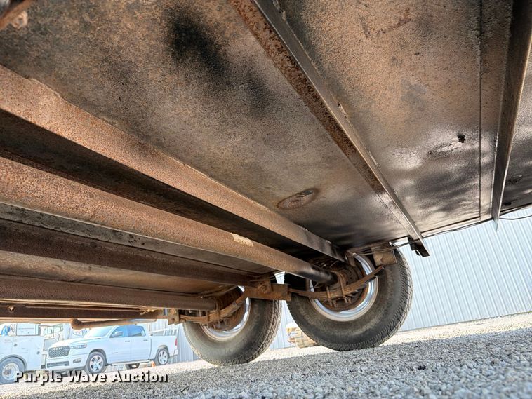 image for item FB5003 2009 Big Tex 12-PI utility trailer