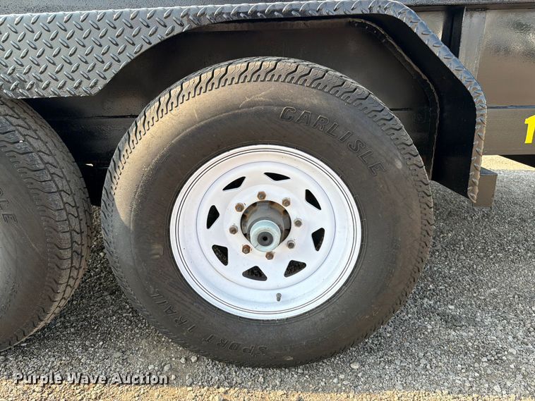image for item FB5003 2009 Big Tex 12-PI utility trailer
