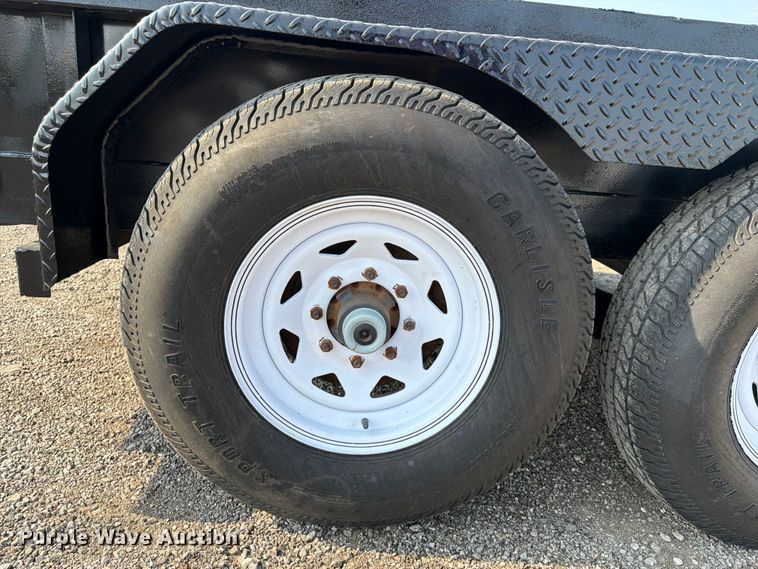 image for item FB5003 2009 Big Tex 12-PI utility trailer