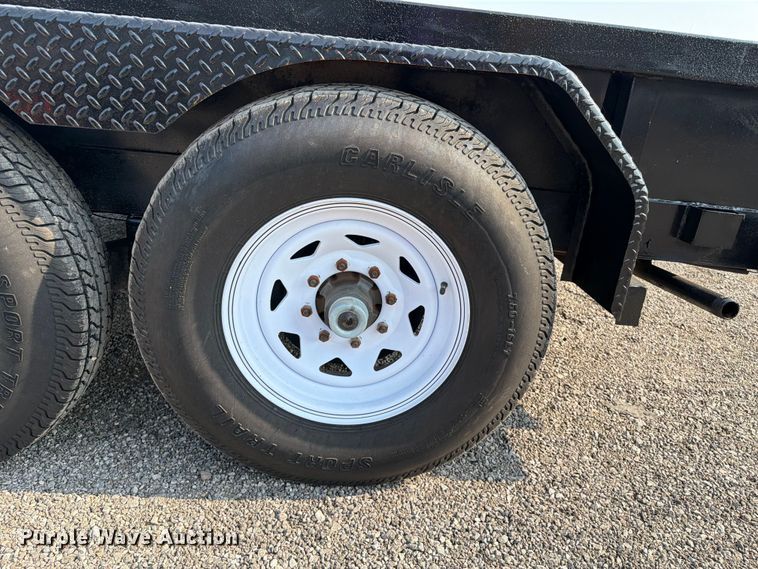 image for item FB5003 2009 Big Tex 12-PI utility trailer