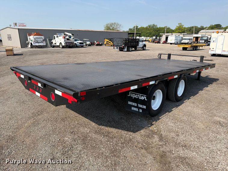 image for item FB5005 2010 Superior 2SD10M-PH flatbed trailer