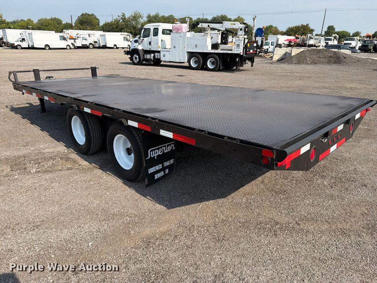 image for item FB5005 2010 Superior 2SD10M-PH flatbed trailer