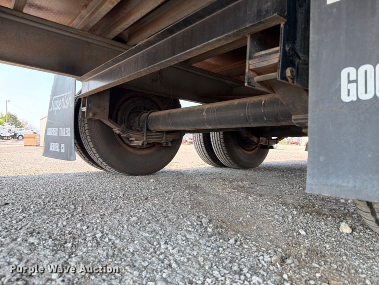 image for item FB5005 2010 Superior 2SD10M-PH flatbed trailer