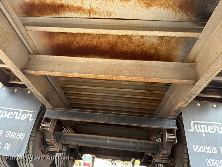 image for item FB5005 2010 Superior 2SD10M-PH flatbed trailer