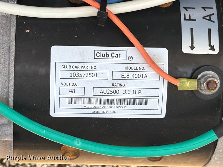 image for item FB5035 2017 Club Car CA 300 golf cart