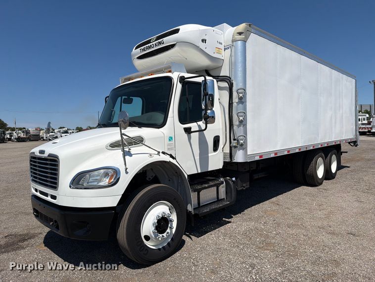 image for item FB5079 2020 Freightliner Business Class M2 refrigerated truck