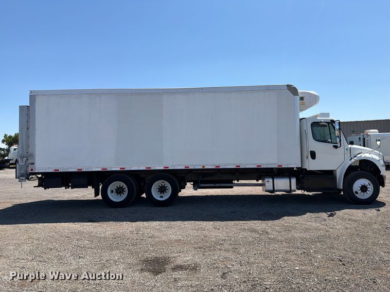image for item FB5079 2020 Freightliner Business Class M2 refrigerated truck