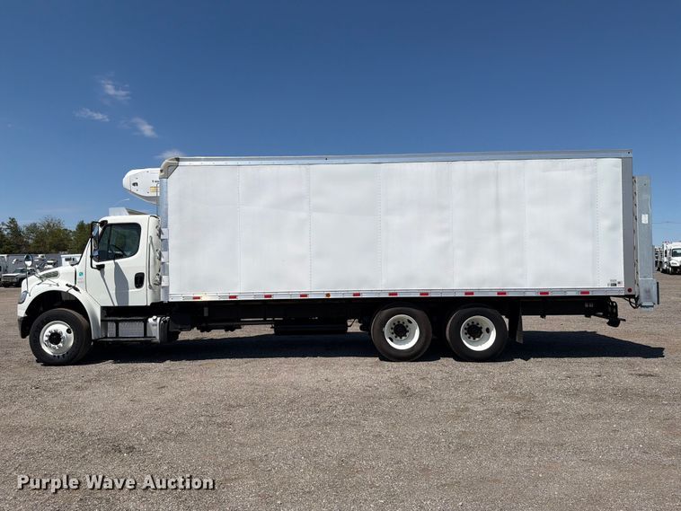 image for item FB5079 2020 Freightliner Business Class M2 refrigerated truck