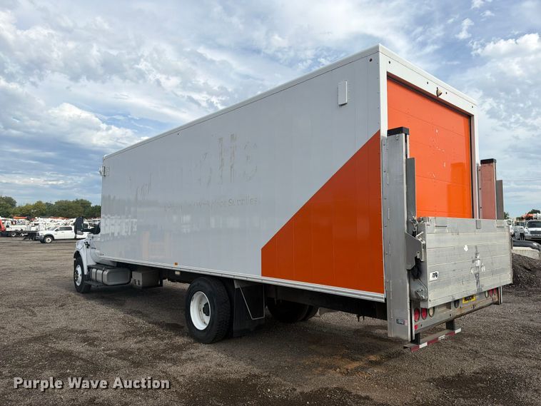 image for item FB5083 2019 Ford F750 Super Duty box truck