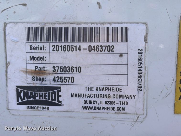 image for item FB5089 Knapheide flatbed