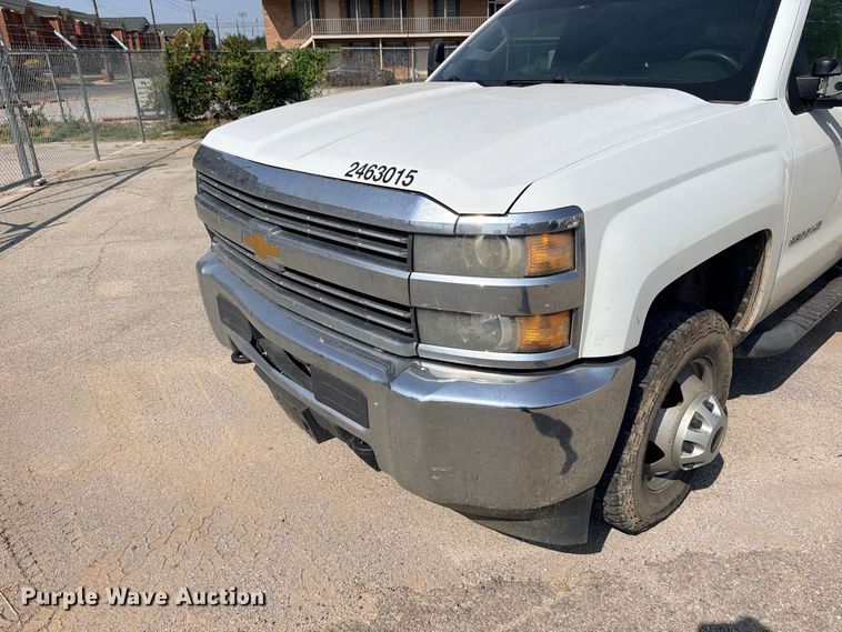 image for item FB8285 2016 Chevrolet Silverado 3500HD utility bed pickup truck