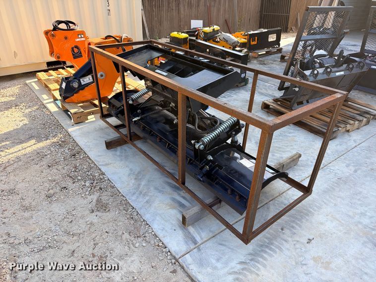 2025 Mower King SPA84 skid steer dozer blade
