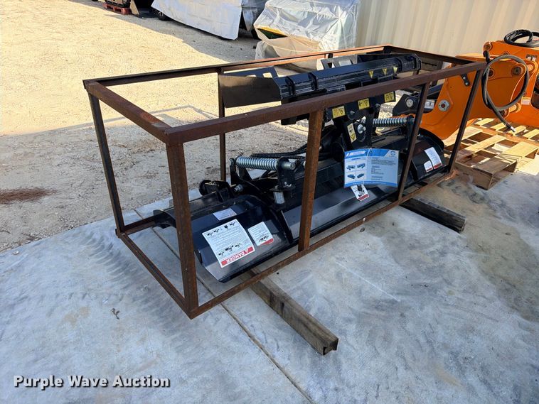 image for item FB8292 2025 Mower King SPA84 skid steer dozer blade
