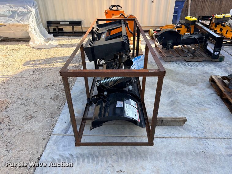 image for item FB8292 2025 Mower King SPA84 skid steer dozer blade