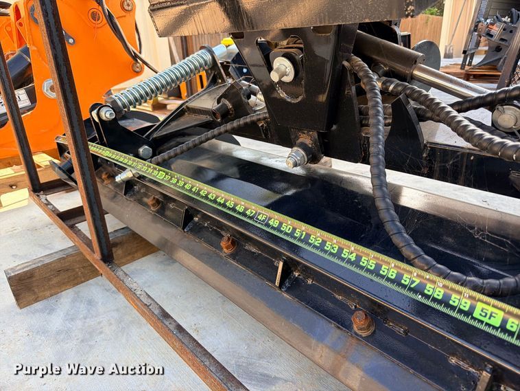 image for item FB8292 2025 Mower King SPA84 skid steer dozer blade