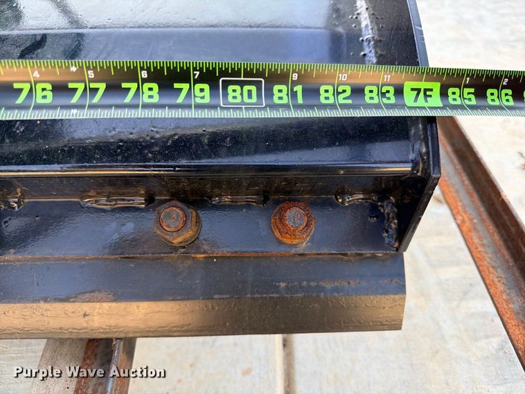 image for item FB8292 2025 Mower King SPA84 skid steer dozer blade