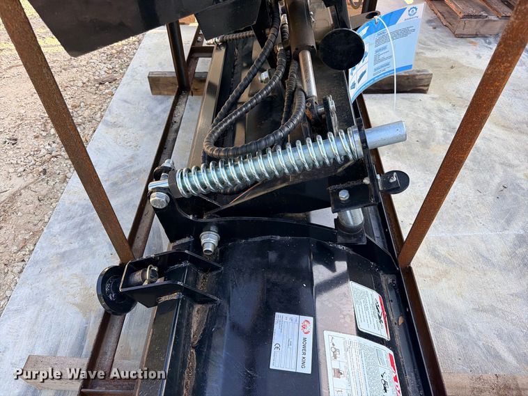 image for item FB8292 2025 Mower King SPA84 skid steer dozer blade