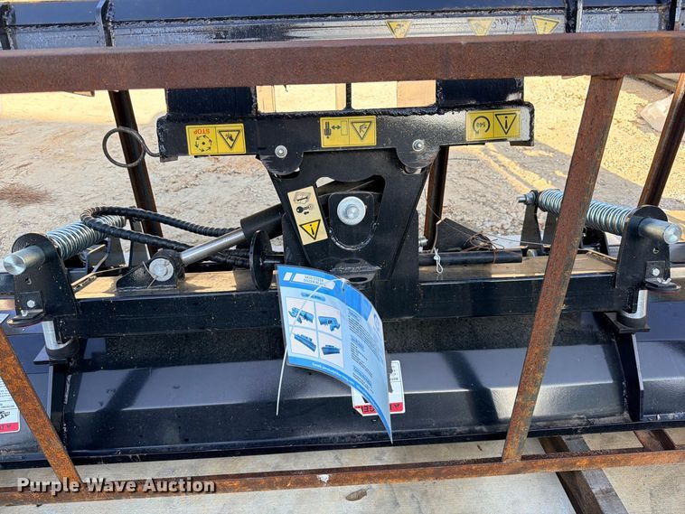 image for item FB8292 2025 Mower King SPA84 skid steer dozer blade
