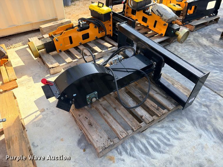 Giyi SG45 skid steer stump grinder
