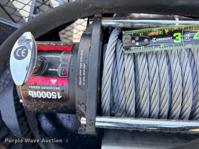 image for item FB8300 2025 LandHonor FW-13-15000G skid steer winch