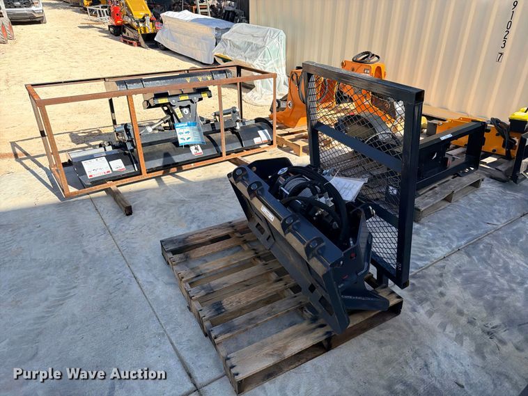 image for item FB8301 2025 LandHonor FW-13-15000G skid steer winch