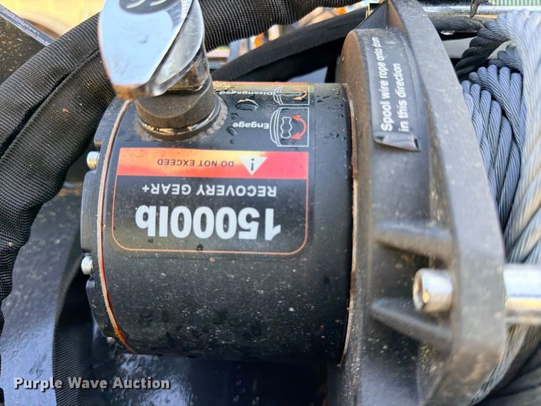 image for item FB8301 2025 LandHonor FW-13-15000G skid steer winch