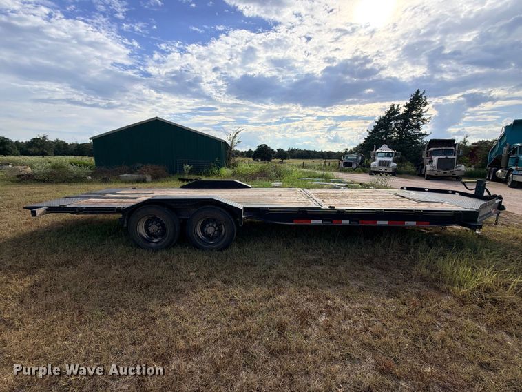 image for item FB8307 2023 RoadClipper Diamond C HDT210 tilt deck utility trailer
