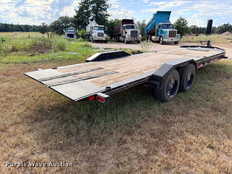 image for item FB8307 2023 RoadClipper Diamond C HDT210 tilt deck utility trailer