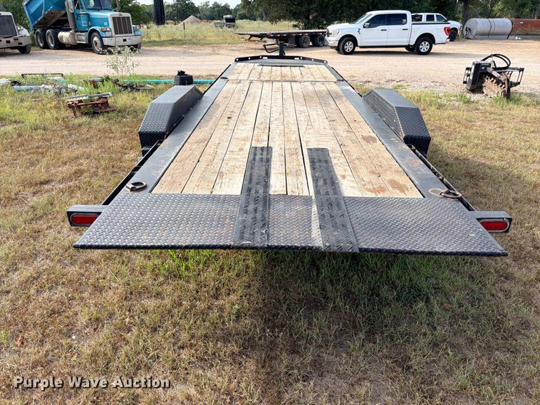image for item FB8307 2023 RoadClipper Diamond C HDT210 tilt deck utility trailer