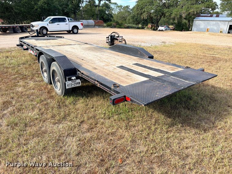 image for item FB8307 2023 RoadClipper Diamond C HDT210 tilt deck utility trailer