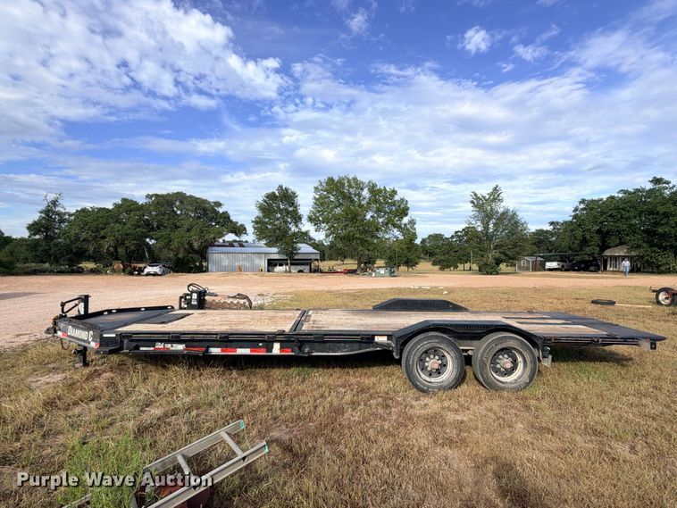 image for item FB8307 2023 RoadClipper Diamond C HDT210 tilt deck utility trailer