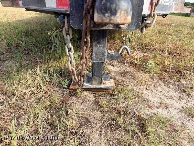 image for item FB8307 2023 RoadClipper Diamond C HDT210 tilt deck utility trailer