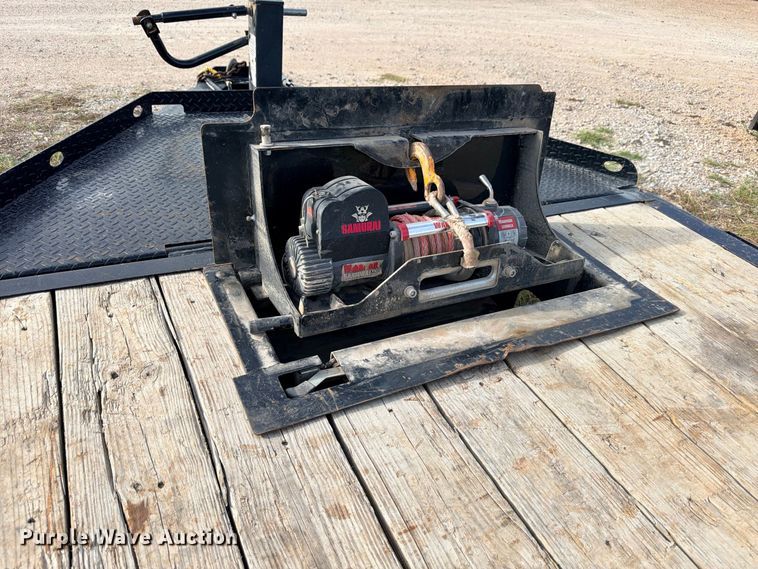 image for item FB8307 2023 RoadClipper Diamond C HDT210 tilt deck utility trailer