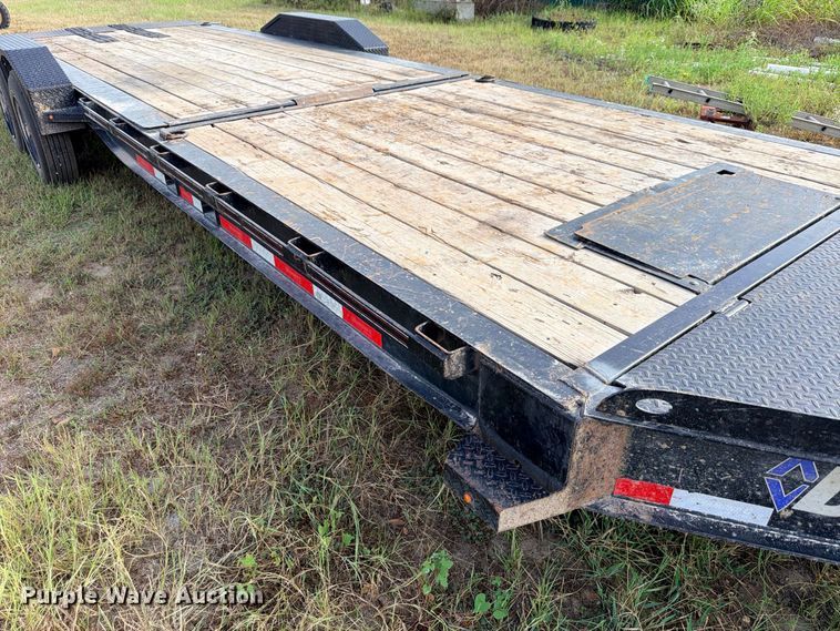 image for item FB8307 2023 RoadClipper Diamond C HDT210 tilt deck utility trailer